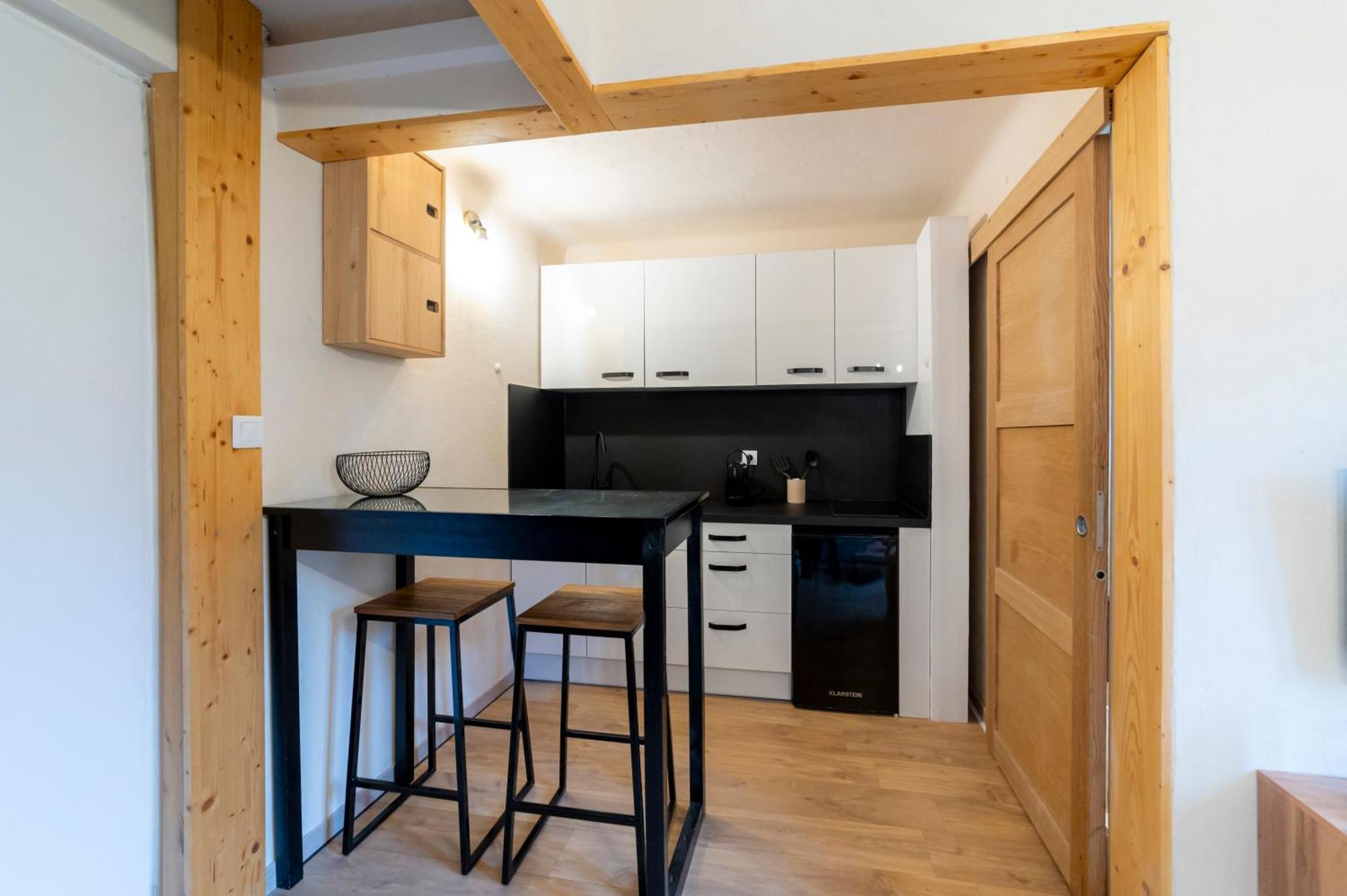 La Galleanne Studio Agreable Et Chaleureux Briancon  Luaran gambar