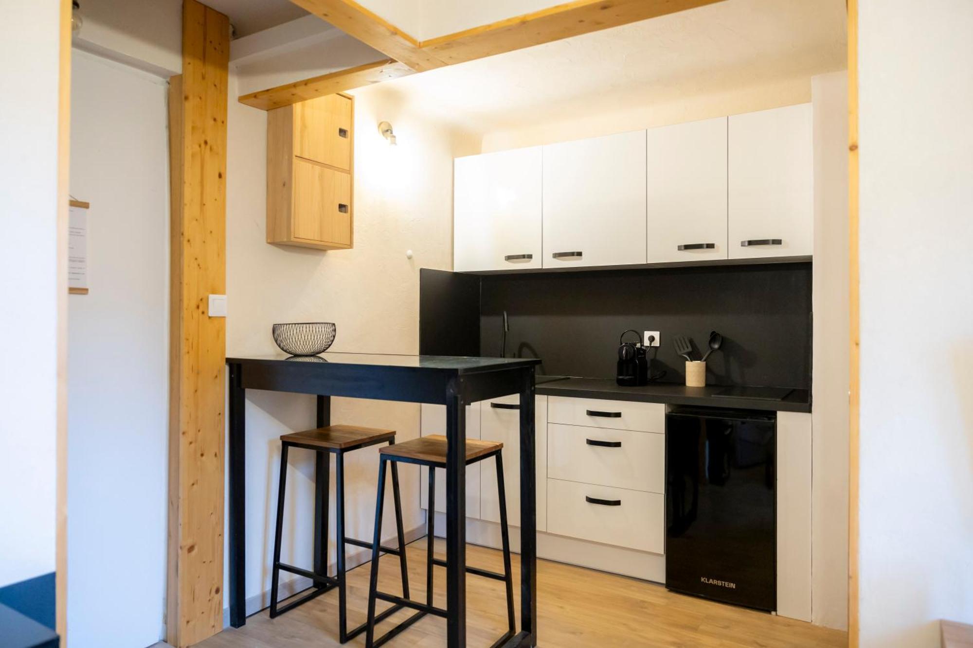 La Galleanne Studio Agreable Et Chaleureux Briancon  Luaran gambar